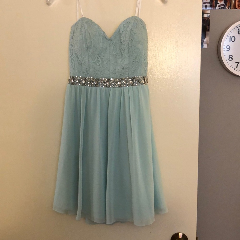 Light blue formal dress